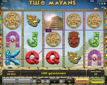 Two Mayans kannst Du bei Stargames online spielen